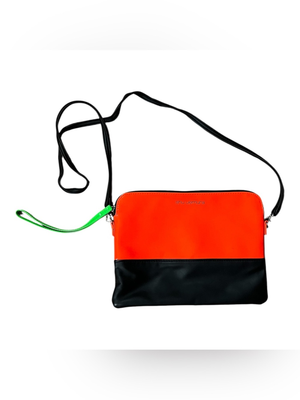 Shu Uemura bright red crossbody bag